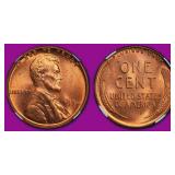 1950 Lincoln Cent NGC MS-65 RD