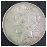 1922-DSilver Peace Dollar