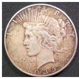 1935 Silver Peace Dollar, $48.07 Melt Value