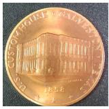 US Customs House,Galveston TX-Bronze Medal US Mint