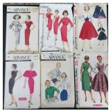 SIX (6) Vintage Clothing Patterns