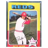 1975 Topps Pete Rose Baseball Card