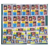Twenty (20) 1984 Topps Nolan Ryan Highlight Cards