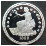 26 Grams 15% Silver and 75% Copper 'COPY' Coin