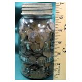 $18 SHIP: 8LBS Wheat Cents in Atlas Strong