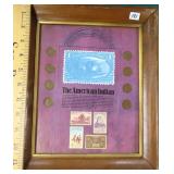 $17 SHIP: The Injuns Display w/ Eight (8)