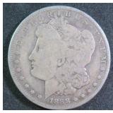 1888-O Silver Morgan Dollar, $48 Melt 8-5-26