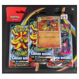 Mega Evolution Chaos Rising 3-Pack Booster Blister