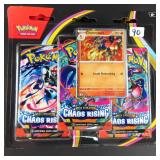 Mega Evolution Chaos Rising 3-Pack Booster Blister