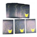 Pack of Pikachu Card Sleeves from the 25th Anniv.