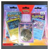 (3) Foil Cards, Metallic Coin, (2) Booster Packs