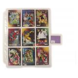 Nine (9) 1992 Marvel Impel Trading Cards