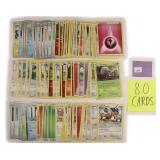 Estate Find: Eighty (80) Pokemon Cards