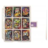 Nine (9) 1992 Marvel Impel Trading Cards