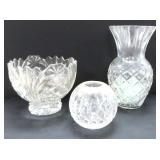 NO SHIP: Crystal and Clear Glass