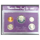 1987 U.S. Proof Set, Piney Point Village Estate