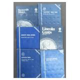 Collection of Vintage Whitman Empty Coin Albums