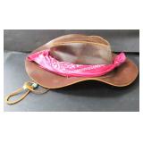 We Ship: Leather Crocodile Dundee Hat