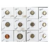 Collection of Proof Coins, Estate Find