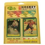 Eric Lindros (RC) in this 1991 Classic Sealed Set