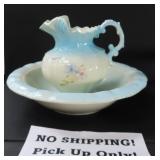 NO SHIP: 1975 Arnels Pitcher & Bowl Set