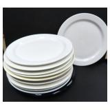 NO SHIP: TEN (10) Assorted Dinner Plates