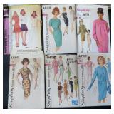 SIX (6) Vintage Clothing Patterns