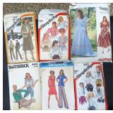 SIX (6) Vintage Clothing Patterns
