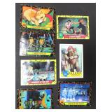 WE SHIP: Seven (7) TMNT 1989 Trading Cards