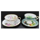 NO SHIP: TWO (2) Cups and Saucers, Very Nice