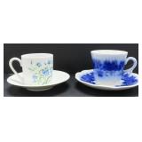 NO SHIP: TWO (2) Cups and Saucers, Very Nice