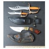 We Ship: (3) mini knives incl. Frost Solingen