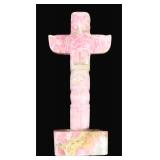 We Ship: Souvenir hand carced Totem from Pink