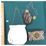 We Ship: Three (3) Vintage Purses