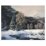 #849/1000 Snow-Crowned Silence by Dalhart Windberg