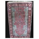 NO SHIP: 58"x36" Rug, Oriental Carpet.