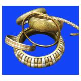 We Ship: Copper and Brass Vintage Bangles