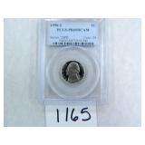 FOUR (4) 1990-S Five Cents PCGS Graded PR69 DC