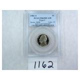 TWO (2) 1981-S Five Cents PCGS Graded PR69 DC
