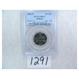 TWO (2) 2002-P Indiana Quarter PCGS Graded MS67