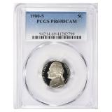 1980-S Jefferson Nickel PCGS Proof-69 DCAM