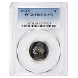 2002-S Jefferson Nickel PCGS Proof-69 DCAM