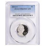 2012-S Jefferson Nickel PCGS Proof-69 DCAM