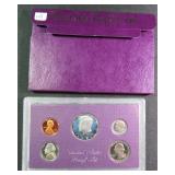 1987 U.S. Proof Set with Kennedy Half Dollar