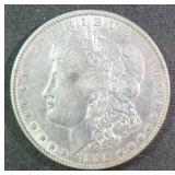 1885 Silver Morgan Dollar, $50.15 Melt Value