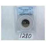 (2) 2001-S Kentucky Quarter PCGS Graded PR69 DC
