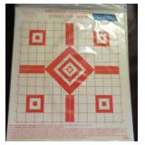 Twenty-Five (25) 14"x16" RED Targets