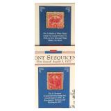 TWO (2) 1920's Commemorative Stamps incl. 1926