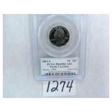 (2) 2001-S North Carolina Quarter