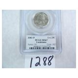 2002-P Louisiana Quarter PCGS Graded MS67